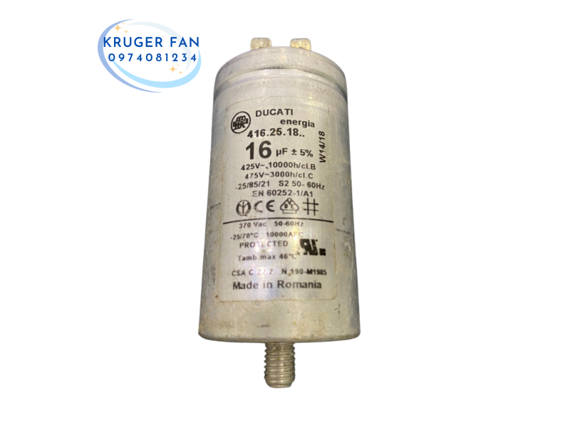 Tụ điện Ducati 16 UF | 16UF | 416.25.18