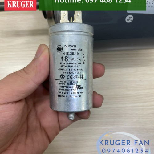 Motor Kruger 8557NVA-A12S (Model 2LM6F0370-13-00)