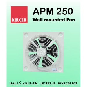 [CÓ SẴN]Quạt gắn tường Kruger APM 250 - 900 m3/h - Đại lý chính hãng