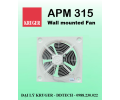 [CÓ SẴN] Quạt gắn tường Kruger APM 315 - 1400 m3/h - Đại lý chính hãng