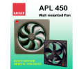 [CÓ SẴN] Quạt gắn tường Kruger APL 450 4P-1 1S - 6574 m3/h - Đại lý chính hãng