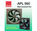 [CÓ SẴN] Quạt gắn tường Kruger APL 560 4P-1 1S - 10577 m3/h - Đại lý chính hãng