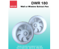 Quạt gắn tường Kruger DWR 180 - 400 M3/H