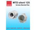 [CÓ SẴN] Quạt in-line nối ống gió Kruger MTD Silent 125 - 360 m3/h - Đại lý chính hãng