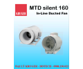[CÓ SẴN] Quạt in-line nối ống gió Kruger MTD Silent 160 - 570 m3/h - Đại lý chính hãng