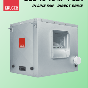 QUẠT HỘP LY TÂM KRUGER CCE 10-10 4P-1 3SY - 3857 M3/H