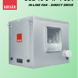 QUẠT HỘP LY TÂM KRUGER CCE 10-8 4P-1 3SY - 3639 M3/H