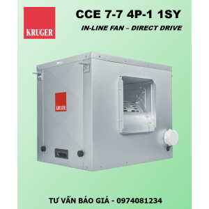 QUẠT HỘP LY TÂM KRUGER CCE 7-7 4P-1 1SY - 1577 M3/H