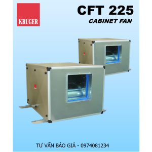 QUẠT HỘP LY TÂM KRUGER CFT 225 - CABINET FAN