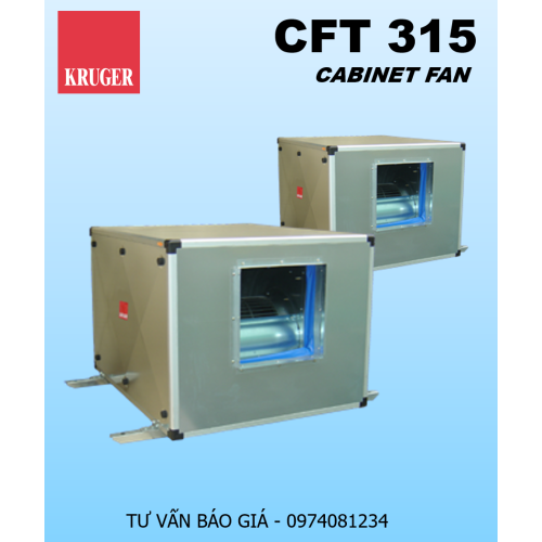 QUẠT HỘP LY TÂM KRUGER CFT 315 - CABINET FAN