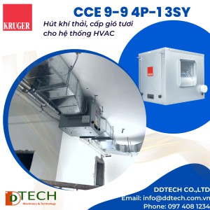 Quạt Kruger CCE 9-9 4P-1 3SY