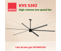 QUẠT TRẦN KRUGER/HIGH VOLUME LOW SPEED FANS KVS 5302