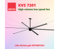 QUẠT TRẦN KRUGER/HIGH VOLUME LOW SPEED FANS KVS 7301
