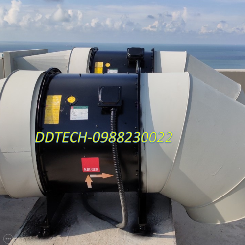 QUẠT HƯỚNG TRỤC KRUGER TDA 1600 - AXIAL FLOW FAN