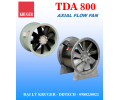 QUẠT HƯỚNG TRỤC KRUGER TDA 800 - AXIAL FLOW FAN
