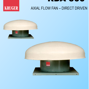 QUẠT HƯỚNG TRỤC LẮP MÁI KRUGER RDA 500 - ROOF EXHAUST FANS