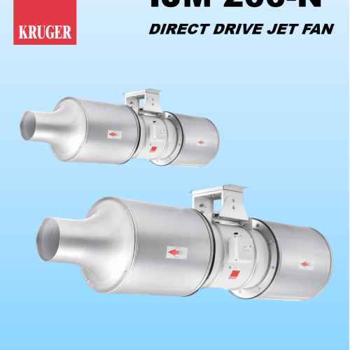 QUẠT PHẢN LỰC KRUGER IJM 200-N - DIRECT DRIVE JET FAN