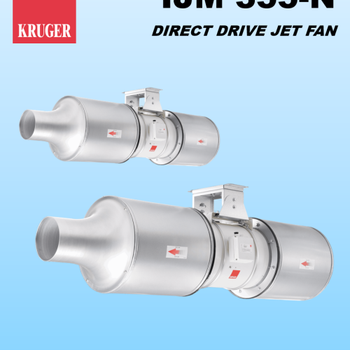 QUẠT PHẢN LỰC KRUGER IJM 355-N - DIRECT DRIVE JET FAN