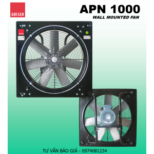 QUẠT GẮN TƯỜNG KRUGER APN 1000 - DIRECT DRIVEN PROPELLER FAN