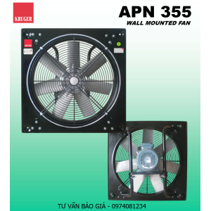 QUẠT GẮN TƯỜNG KRUGER APN 355 - DIRECT DRIVEN PROPELLER FAN