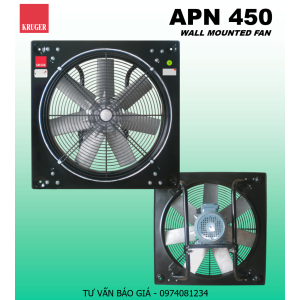 QUẠT GẮN TƯỜNG KRUGER APN 450 - DIRECT DRIVEN PROPELLER FAN