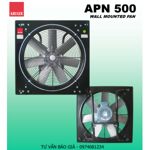 QUẠT GẮN TƯỜNG KRUGER APN 500 - DIRECT DRIVEN PROPELLER FAN