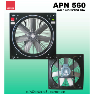 QUẠT GẮN TƯỜNG KRUGER APN 560 - DIRECT DRIVEN PROPELLER FAN