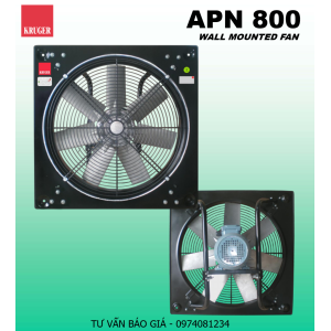 QUẠT GẮN TƯỜNG KRUGER APN 800 - DIRECT DRIVEN PROPELLER FAN