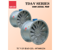 QUẠT HƯỚNG TRỤC KRUGER TDA-V SERIES: TDA 450-V, TDA 500-V, TDA 560-V, TDA 630-V, TDA 710-V, TDA 800-V, TDA 900-V, TDA 1000-V, TDA 1120-V