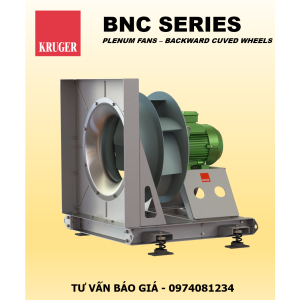 QUẠT LY TÂM BNC SERIES - PLENUM FANS - BACKWARD CUVED WHEELS