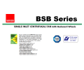 Quạt ly tâm Kruger BSB 710 - SINGLE INLET CENTRIFUGAL FAN with Backward Wheels