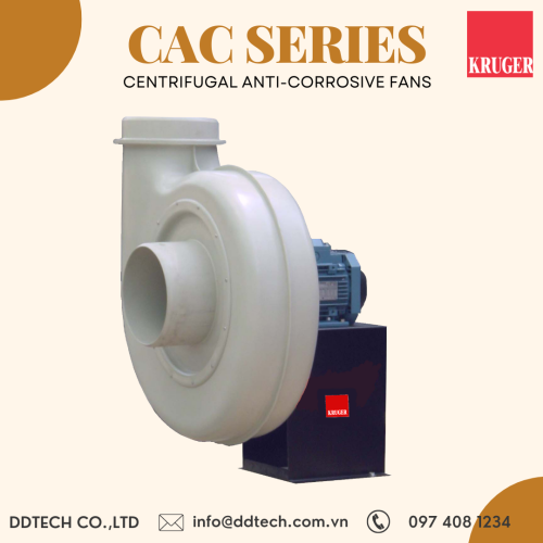 QUẠT LY TÂM KRUGER CAC SERIES