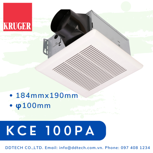 Quạt Kruger KCE 100PA