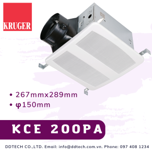 Quạt Kruger KCE 200PA