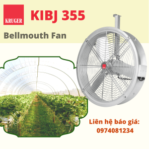 QUẠT THÔNG GIÓ NÔNG NGHIỆP/AGRICULTURE FANS KRUGER KIBJ 355