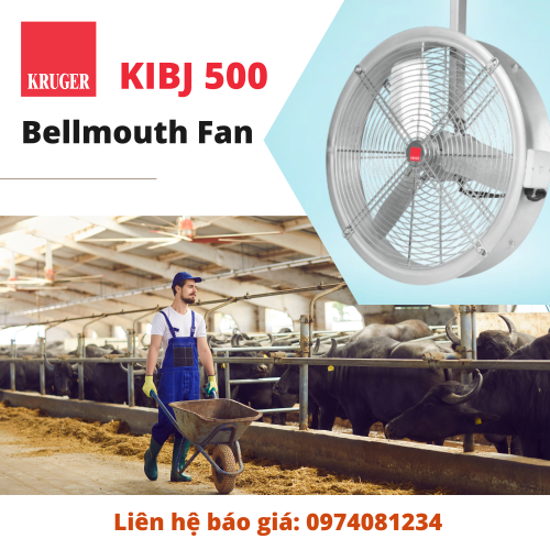 QUẠT THÔNG GIÓ NÔNG NGHIỆP/AGRICULTURE FANS KRUGER KIBJ 500