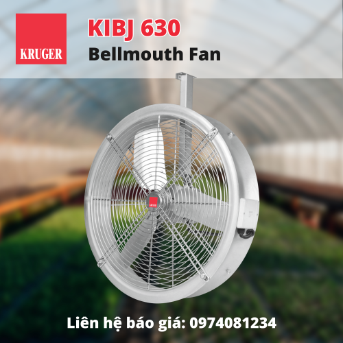 QUẠT THÔNG GIÓ NÔNG NGHIỆP/AGRICULTURE FANS KRUGER KIBJ 630