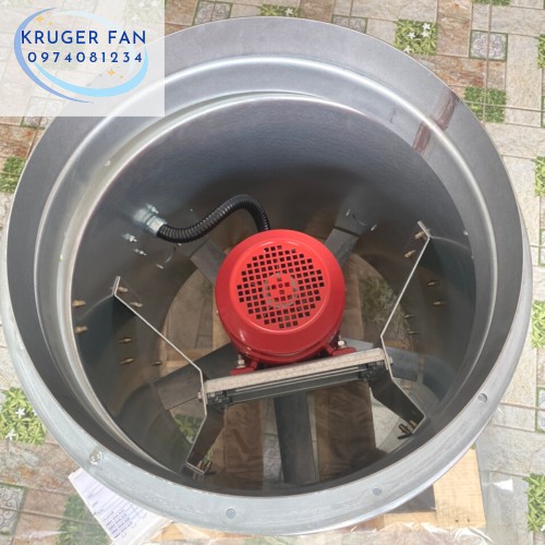 Quạt hướng trục Kruger TDA 560-V với motor chống cháy - Direct Driven Vane Axial Fan 