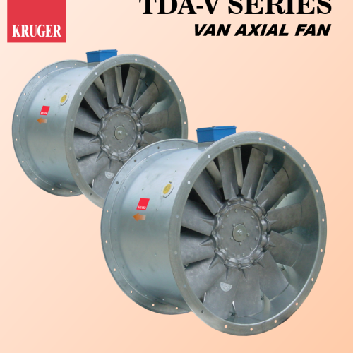 Quạt thông gió Kruger/ VENTILATION FAN/ TDA-V Series - Vane Axial Fan - Direct Driven Type