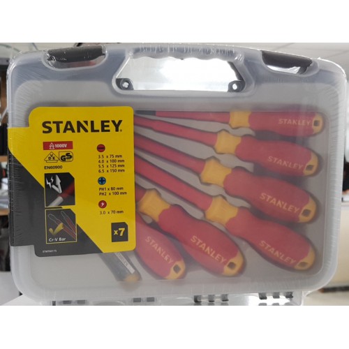 Bộ vít cách điện 1000V 7 cây Stanley STMT60175