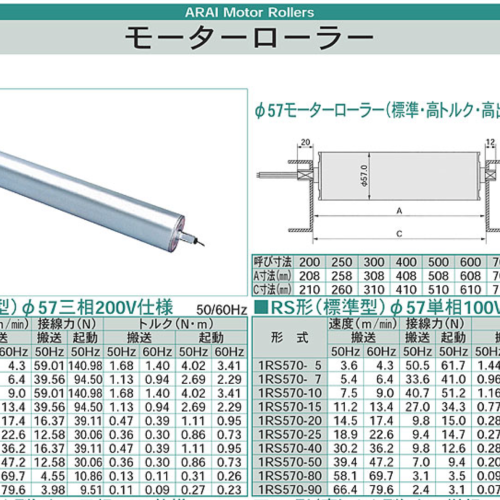 Con lăn điện WESTON ROLLER 2RH570-40-1550-CT3000