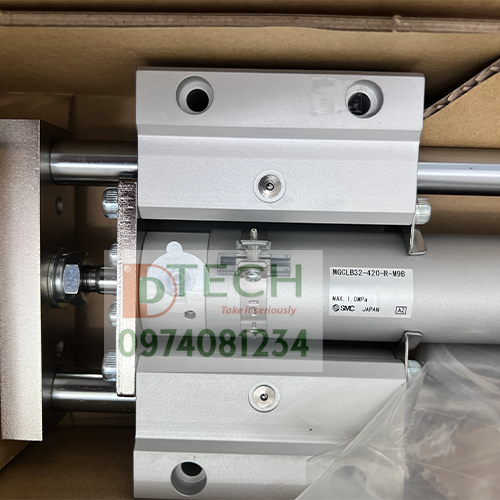 Xylanh khí MGCLB32-420-R-M9B / MGC Series Guide Cylinder Compact Type