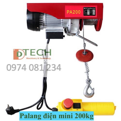 Palang điện mini 200kg PA-200